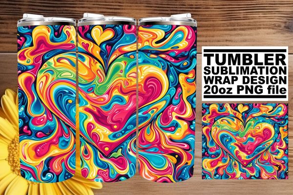 Exquisite 20oz Tumbler Decor Celebrating Love and Romance Cheap