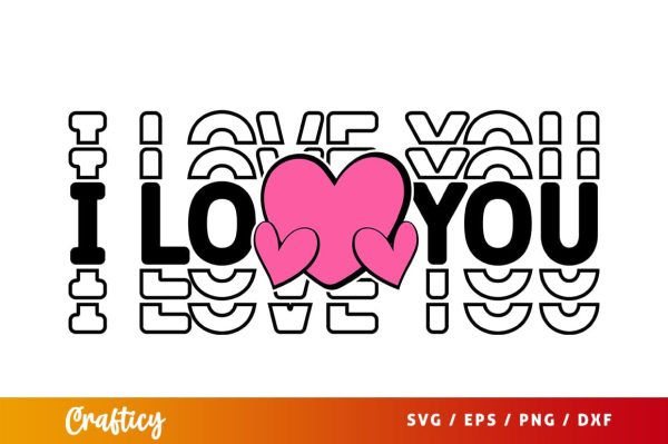 love you svg  Design Supply