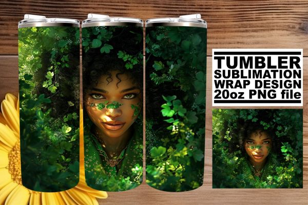 Melanin Queen - 20oz Tumbler Sublimation Online Sale