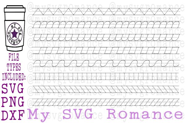 Motor Development Learning Aid DIY Tracing Mat - School SVG Discount