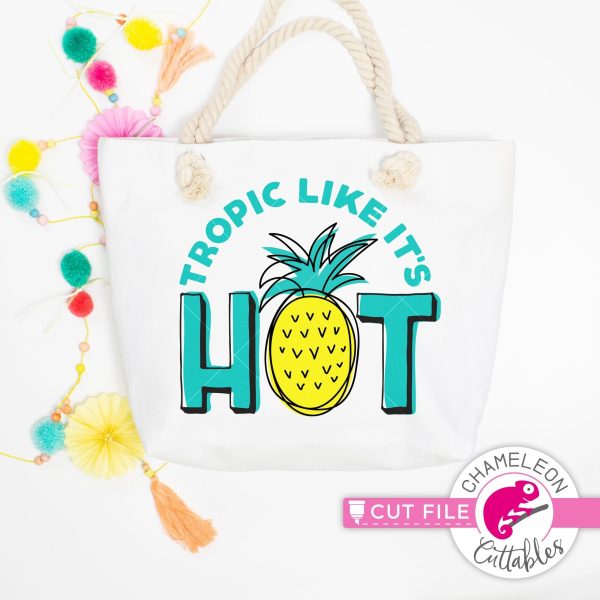Tropic like it s hot svg png dxf Sale