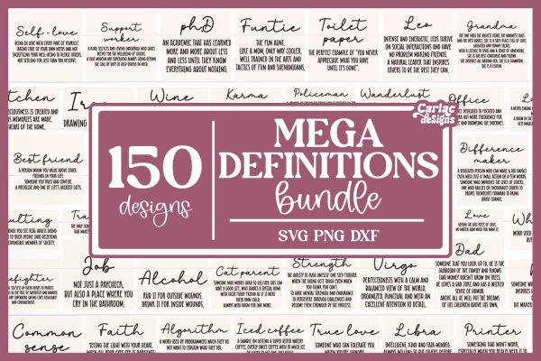 Mega Definitions Bundle Hot on Sale