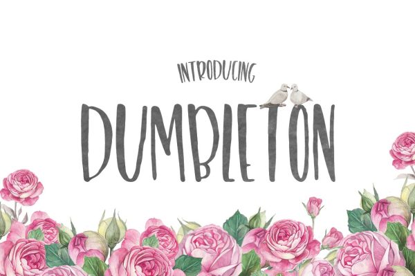A Dumbleton Font on Sale