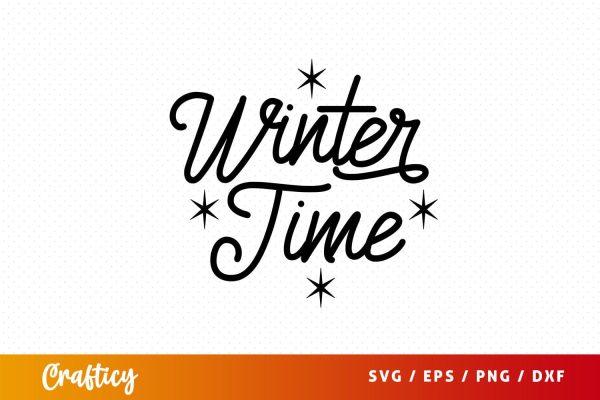 winter time Svg Design Supply