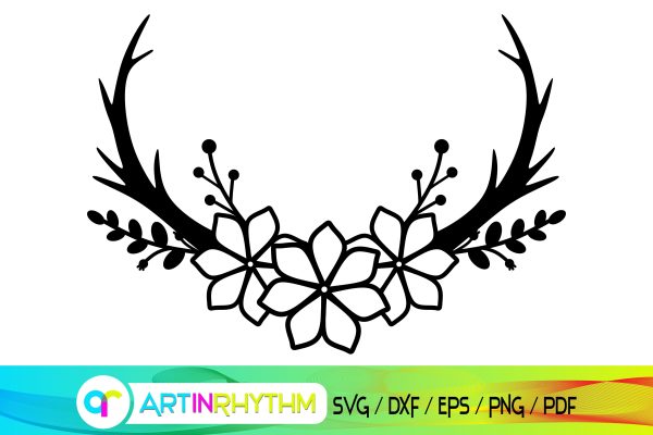 deer antler svg Fashion