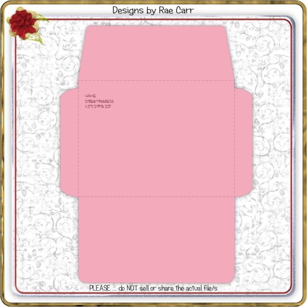 024 Quarter Fold Envelope Fashion