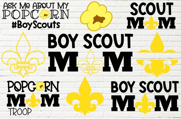Boy Scouts SVG Bundle | fleur de lis SVG | Boy Scout Mom SVG | Scout Mom svg | Bsa Svg | Cub Scout svg | Boy Scout Popcorn svg | Eagle Scout Hot on Sale