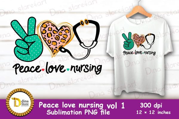 Peace Love Nursing Vol 1 Cheap