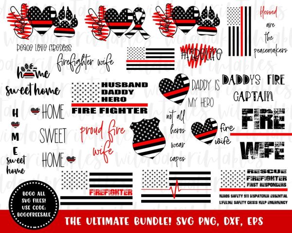 peace love firefighter, firefighter red line flag svg bundle, firefighter home signs svg, firefighter svg firefighter wife svg fire wife svg Fashion