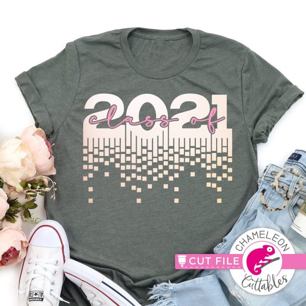 Class of 2021 script Sparkles svg png dxf Supply