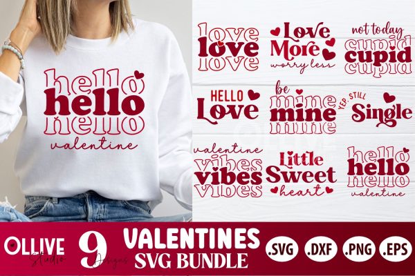 Valentine s Day SVG Bundle For Cheap