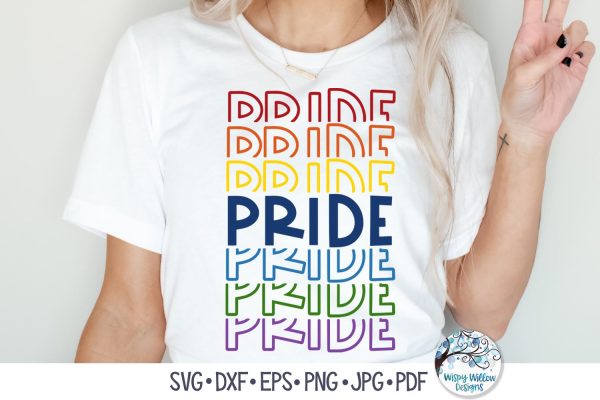 Pride Stacked SVG Online