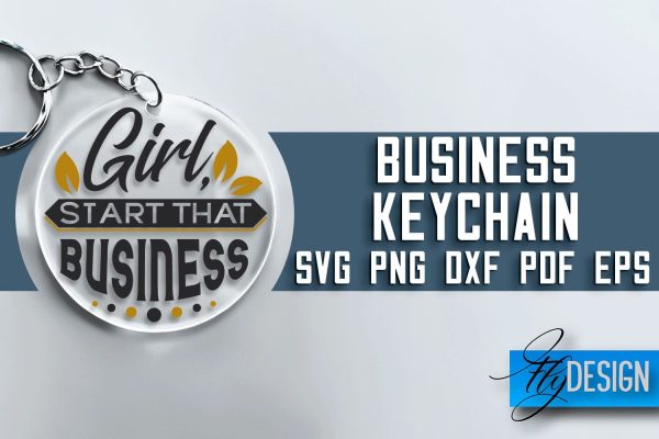 Business Keychain SVG Design | Business Quotes Design | SVG File For Discount