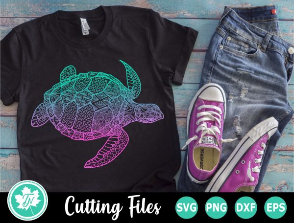 Turtle SVG | Zentangle SVG | Mandala SVG For Discount