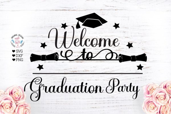 Graduation party svg sign Frame Hot on Sale