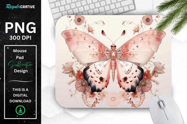 Mystical Moth Mouse pad Online now