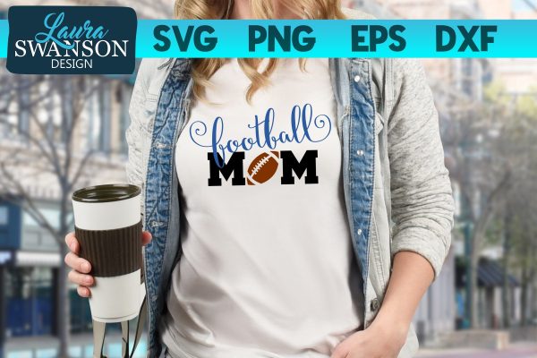 Football Mom SVG Cut File Sale