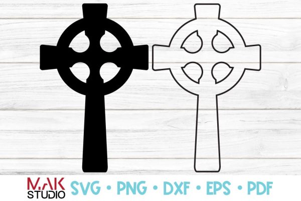 Celtic cross svg Celtic cross dxf Online