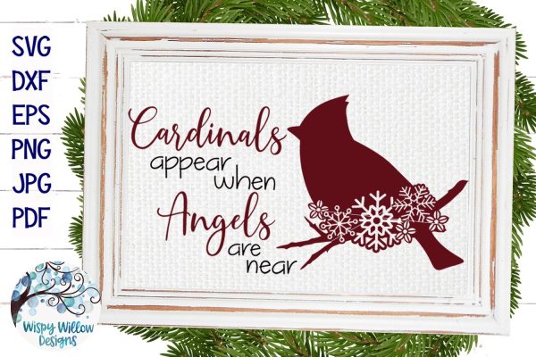 Cardinals Appear When Angels Are Near SVG For Cheap
