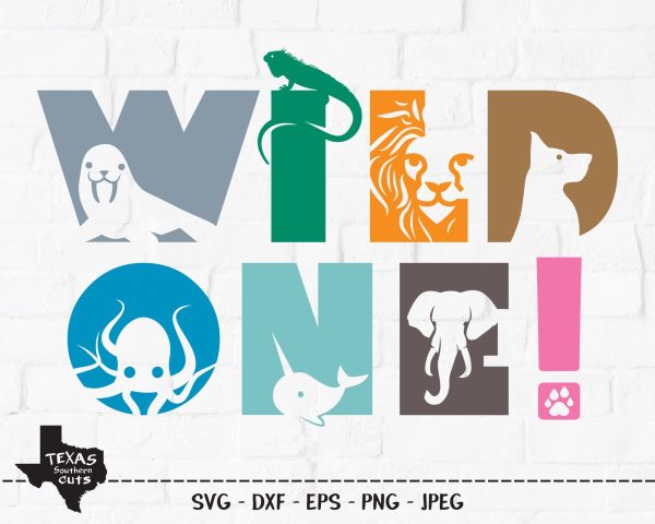 Wild One! | Outdoor SVG Supply