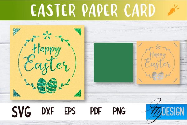 Easter Paper Craft | Paper Cut Easter Card | Bunny Paper Cut Online