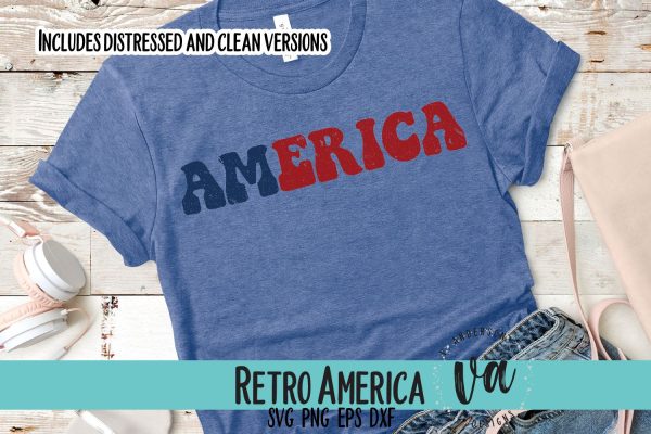 Retro America SVG Online