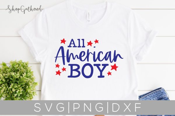 All American Boy SVG Online now
