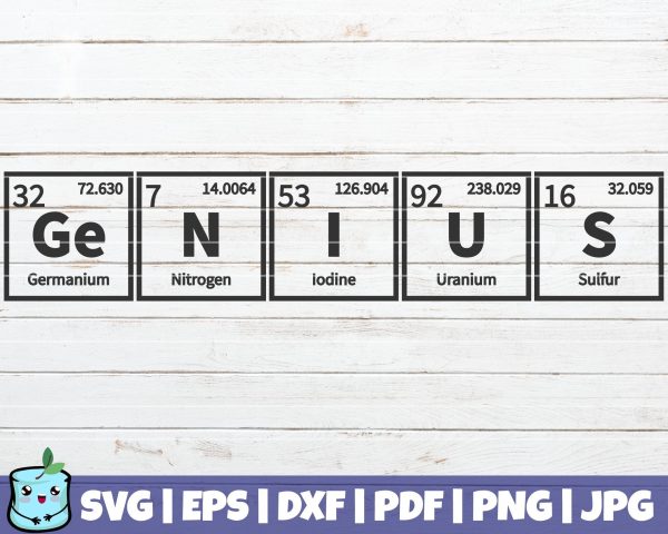 Genius Periodic Table Fashion
