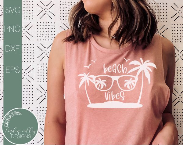 Beach Vibes SVG-Summer SVG-Palm Trees SVG Online now