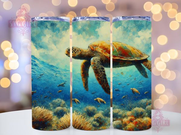 Turtle  Tumbler, Glitter turtle Skinny Tumbler, Turtle   20 oz Skinny Tumbler Sublimation Design, Design Instant Digital Download on Sale