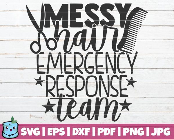 Messy Hair Emergency Response Team Online Sale