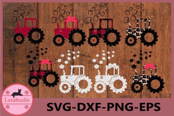 Medical mask Farm Tractor Svg Online now