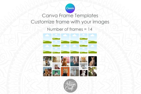 Canva Mug Template | Photo Mug Wrap | Canva Frames For Discount
