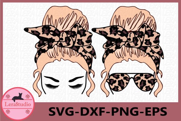 Messy Bun blonde svg Online Hot Sale