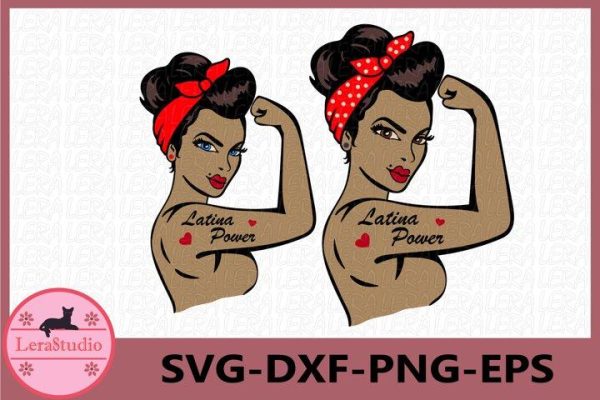 Latina Power SVG on Sale