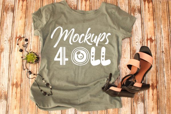 Woman Heather T-Shirts Mockups,Fashion Template Lifestyle Mock Up,Real Photo Mockup,Flat Lays,Bella Canvas Mockups,Fashion T Shirt Mockup Discount