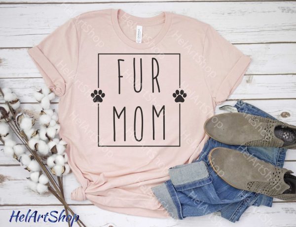 Fur Mom svg, Dog Mama SVG For Sale