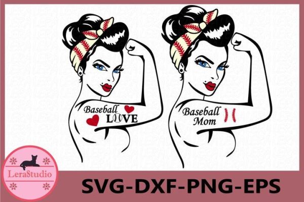 Baseball Mom SVG Supply