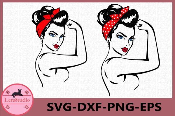 Girl Power SVG Fashion