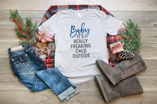 Funny Winter SVG - Baby It s Freaking Cold Outside Cheap