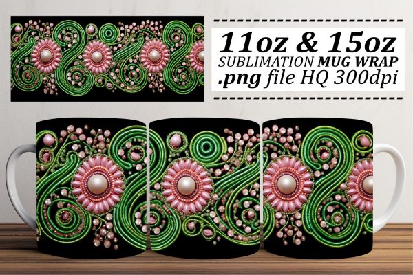 Festive Mardi Gras Sublimation for Your Mug Online
