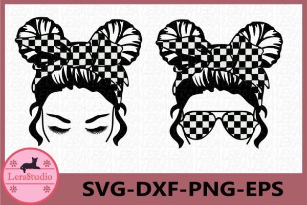 Messy Bun svg Cheap