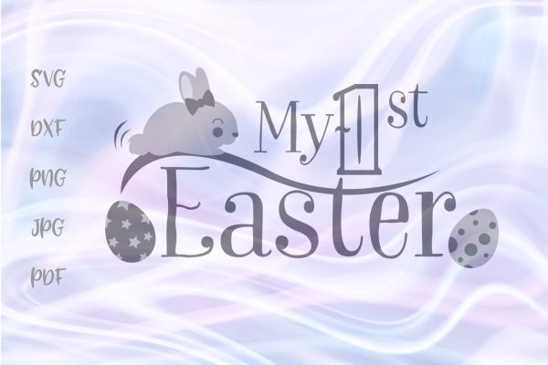 My First Easter Baby Girl SVG, PNG, DXF, PDF, JPG Online Hot Sale