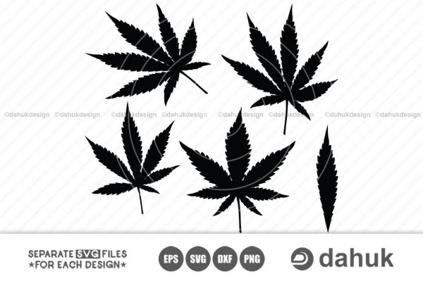 Marijuana Clipart Svg, Marijuana Svg Vector, Pot Leaf Svg File, Marijuana Vector Files for Cricut and Silhouette Online