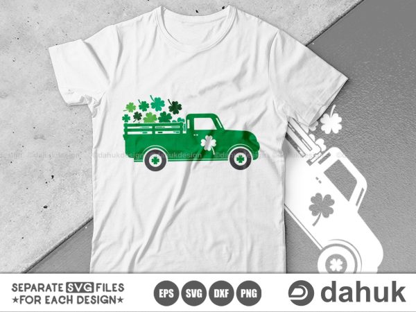 St. Patrick’s Day Truck svg, St. Patrick s Day svg, Saint patrick s Day svg, Unicorn svg, Shamrock svg For Discount