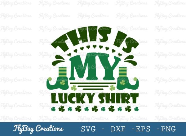 This Is My Lucky Shirt | Lucky Shirt | Lucky | Happy St Patrick’s Day | Shamrock | Saint Patricks Day |   Clover Leaf | Leaf | Lucky Clover | Hat | Leprechaun Hat | St Patrick’s Day Socks | Socks | St Patricks Day | Hot on Sale