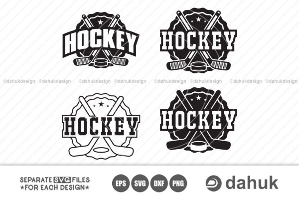 Ice Hockey Logo | hockey svg bundle | hockey silhouette clipart cuttable design svg png dxf & eps designs Online Hot Sale