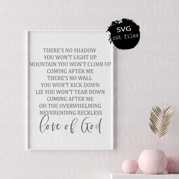 Love Of God Svg, Scripture Svg, Religion Svg, Bible Verse Svg, Motivational Svg, Religous Svg For Discount