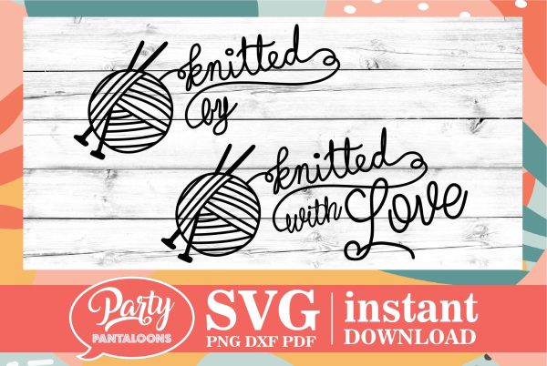KNITTED BY | tags SVG Hot on Sale