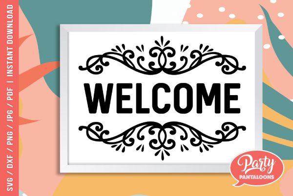 WELCOME | welcome sign SVG Cheap